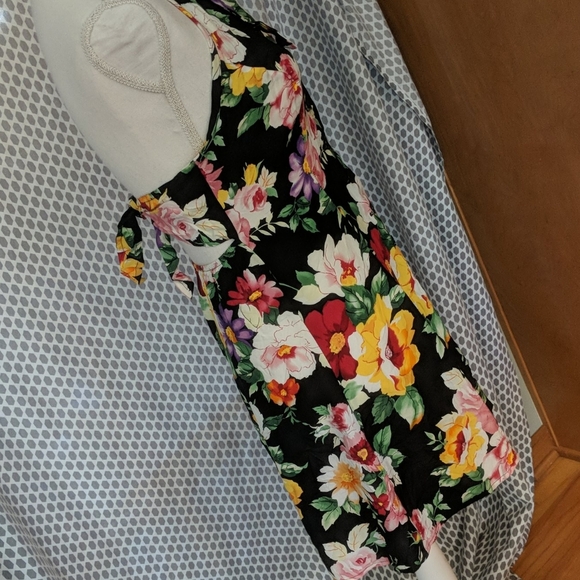 Floral vintage button down dress - Picture 4 of 7